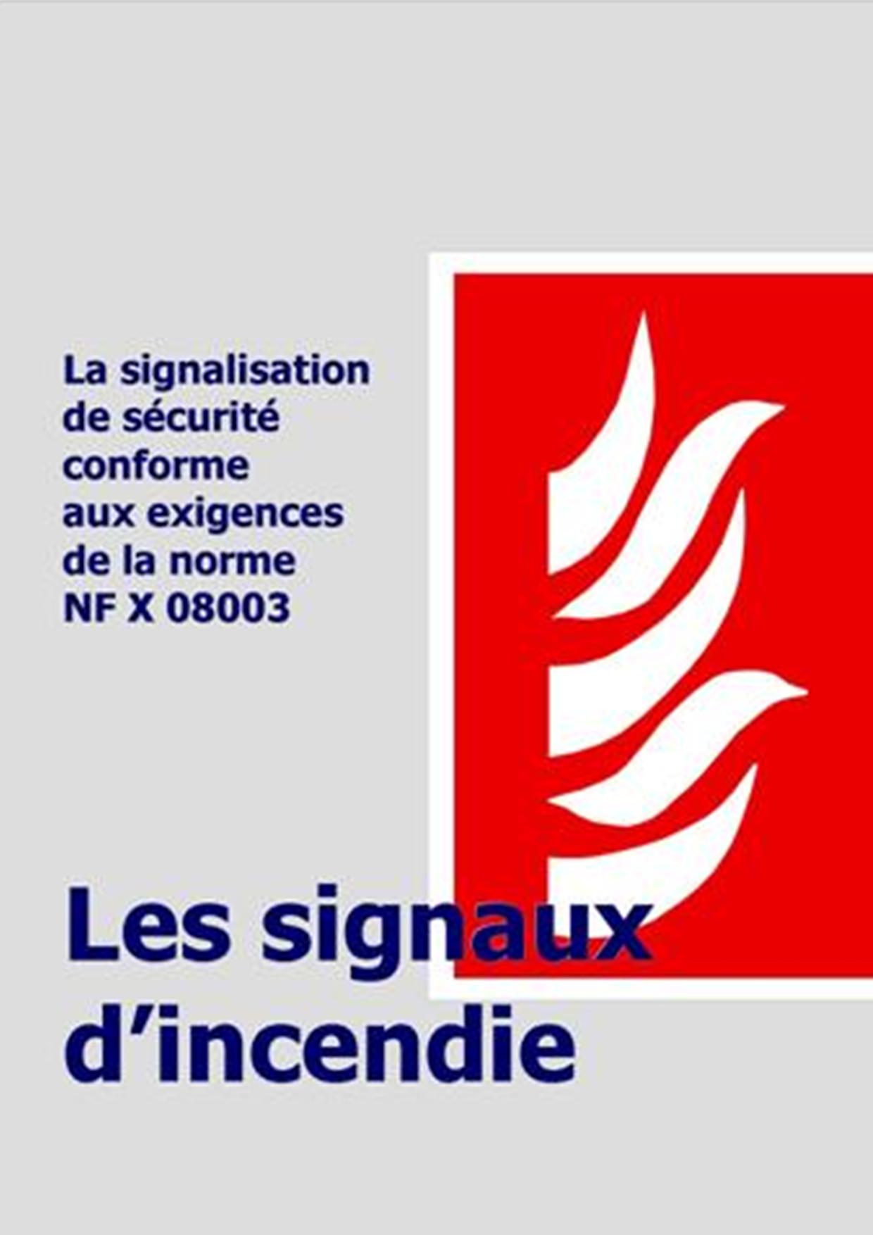 Panneaux de signalisation INCENDIE